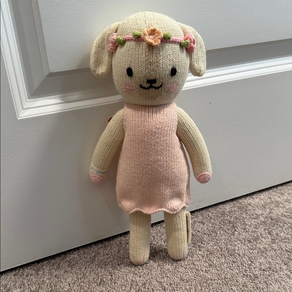 Cuddle + Kind Charlotte The Dog Knit Doll